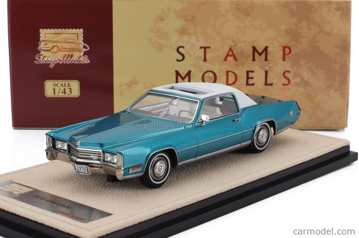 Stamp-Models 1/43 Cadillac Eldorado Biarritz 1970 – Verte – Édition Limitée