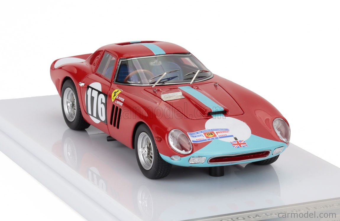 Tecnomodel Ferrari 250 GTO 1964 N°176 Piper Siffert Tour De France - 1/43, Neuve
