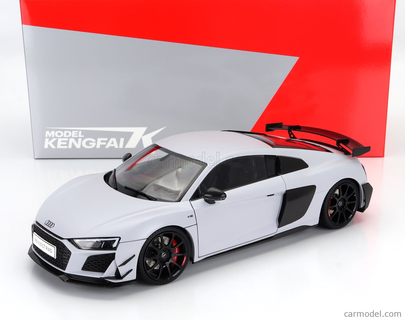 NZG VAKF-0357 Scale 1/18 | AUDI R8 COUPE GT 2019 WHITE MET