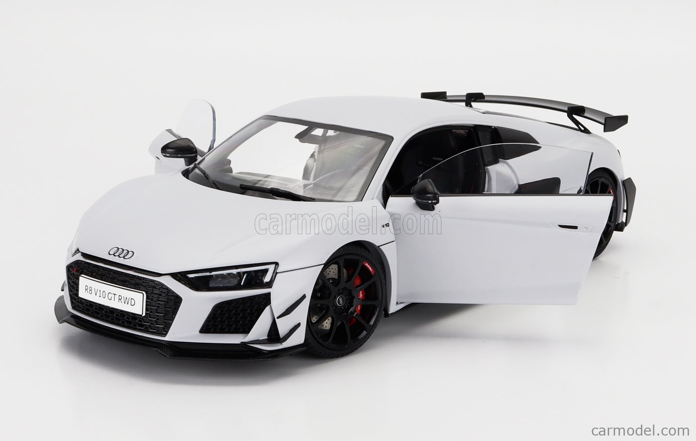 NZG VAKF-0357 Scale 1/18 | AUDI R8 COUPE GT 2019 WHITE MET