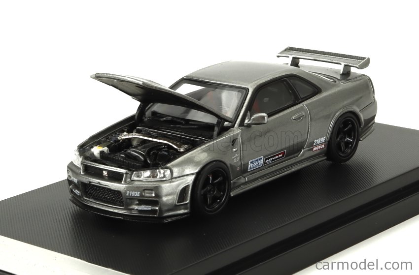 MOTORHELIX M63422B Scale 1/64 | NISSAN SKYLINE GT-R (R34
