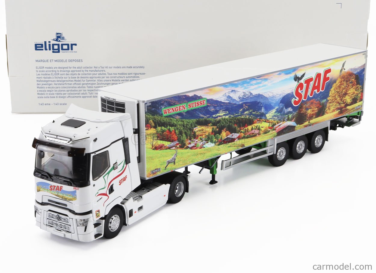 Bus Renault TN6 C2 Au 1/50 Eligor - Très Bon état, Couleur Crème/rouge
