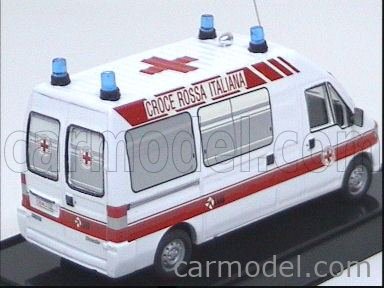 Miniature Giocher 1/43 - Fiat Ducato Assistance Ferrari Avec Remorque Et Maranello - Occasion