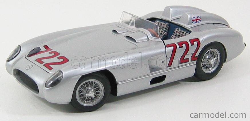 ミニチャンプス1／43メルセデス300SLR mille miglia1955 - ミニカー