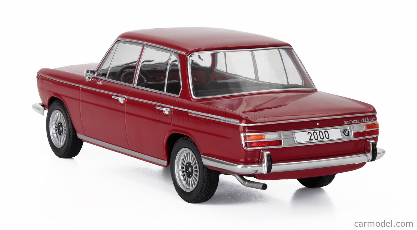 MCG MCG18543 Scale 1/18 | BMW 2000 Ti (TYPE 121) 1966 DARK RED