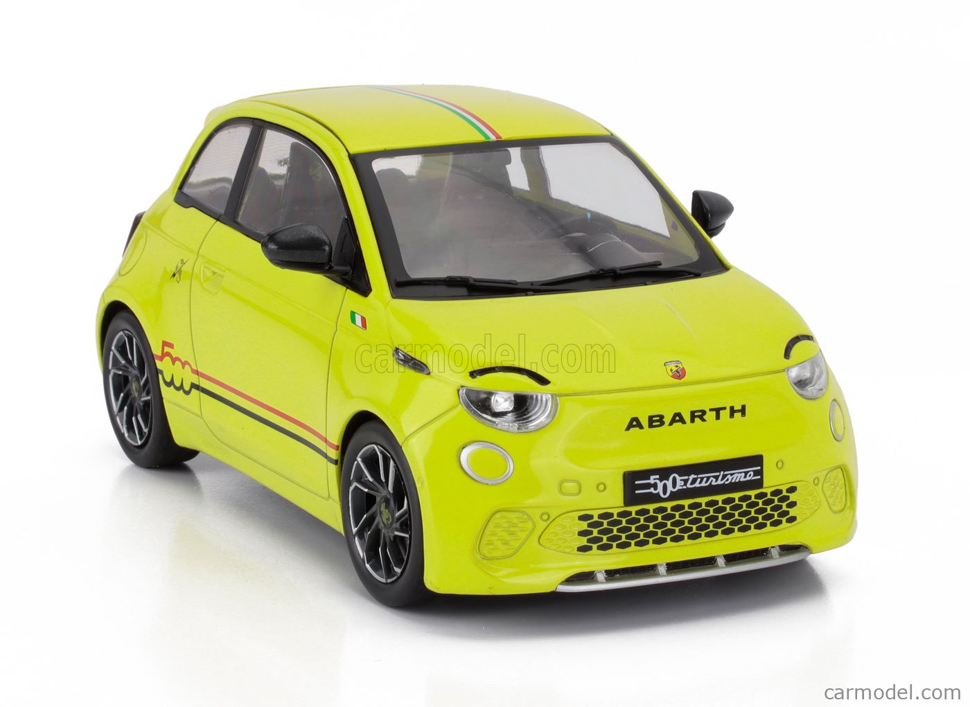MCG MCG18498 Scale 1/18 | FIAT 500e ABARTH 2024 YELLOW