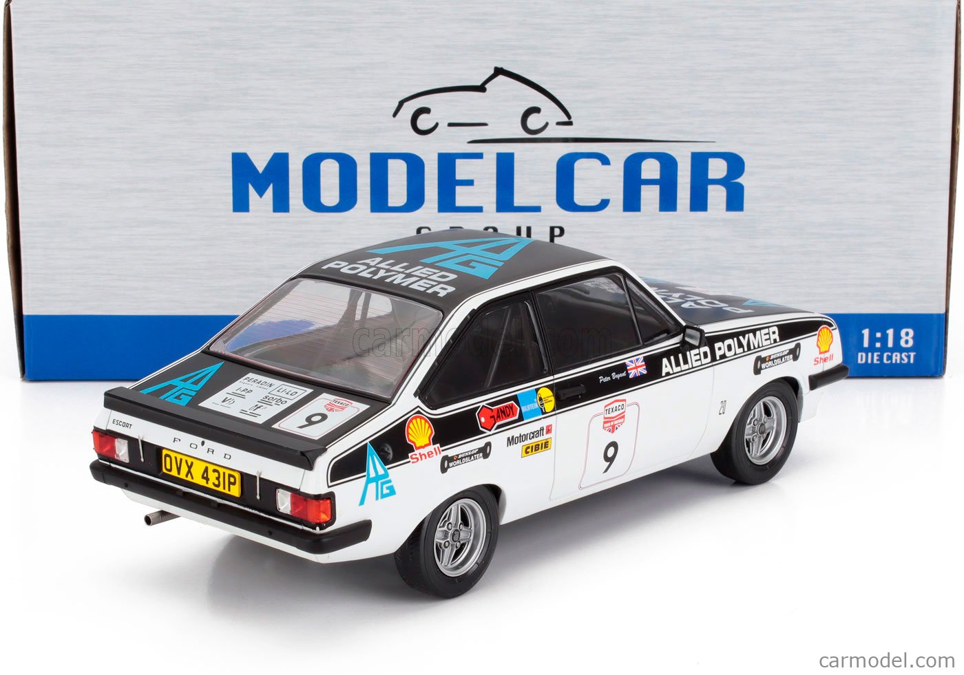 Ford Escort Mk2 RS2000 R.Clark / S.Porter 1976 - Modèle Réduit MCG 1/18, Diecast, NEUF