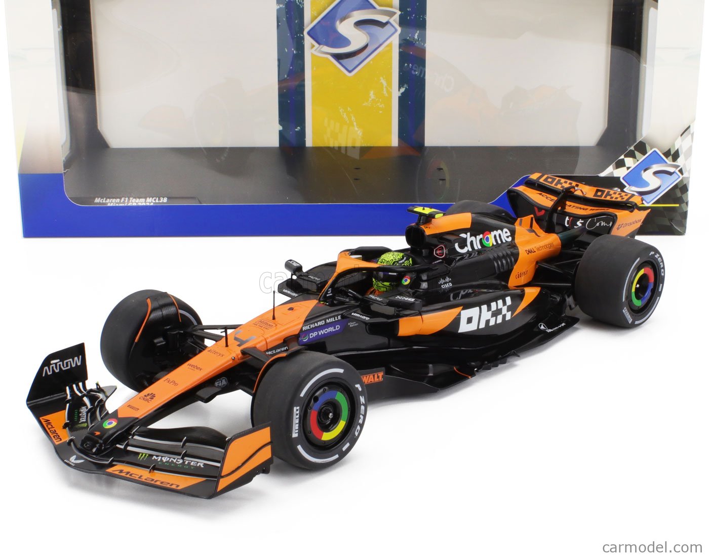 SOLIDO 1814201 Scale 1/18 | McLAREN F1 MCL38 TEAM MCLAREN N 4