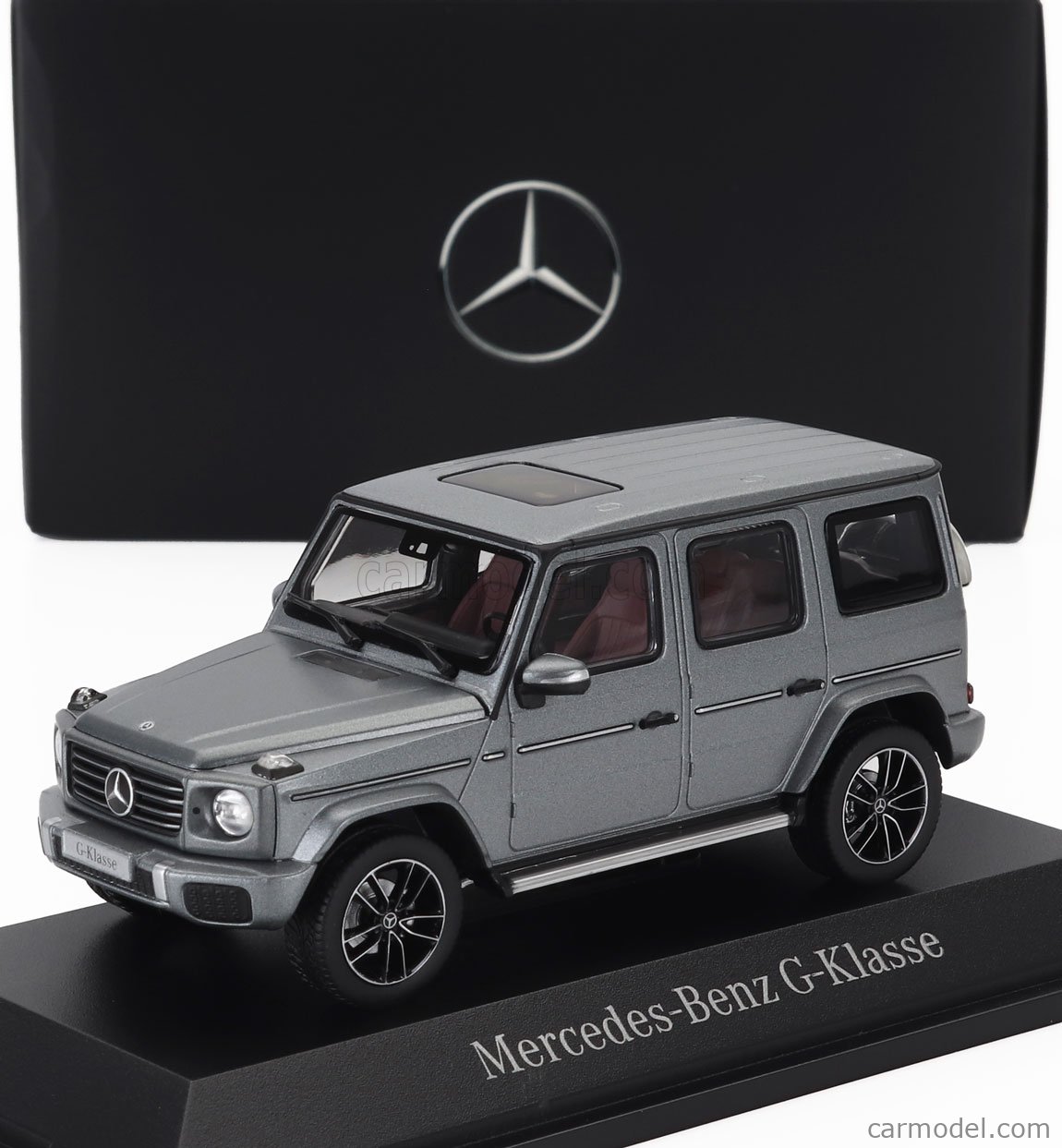 1:43 scale model car G-Class W465 platinum magno Genuine