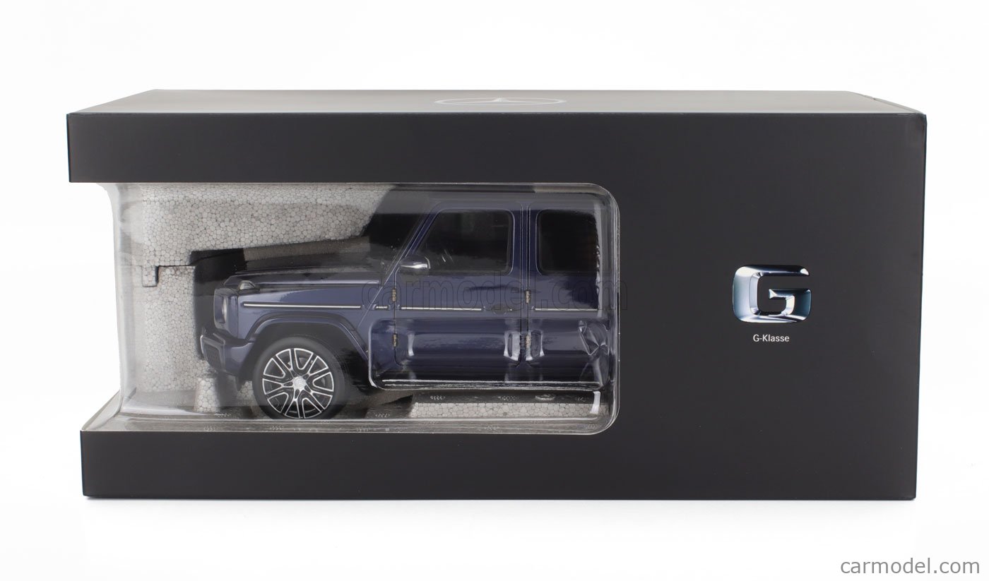 Modèle Réduit 1:18 Norev Mercedes Classe G AMG Line (W465) 2022 - Bleu Sodalith