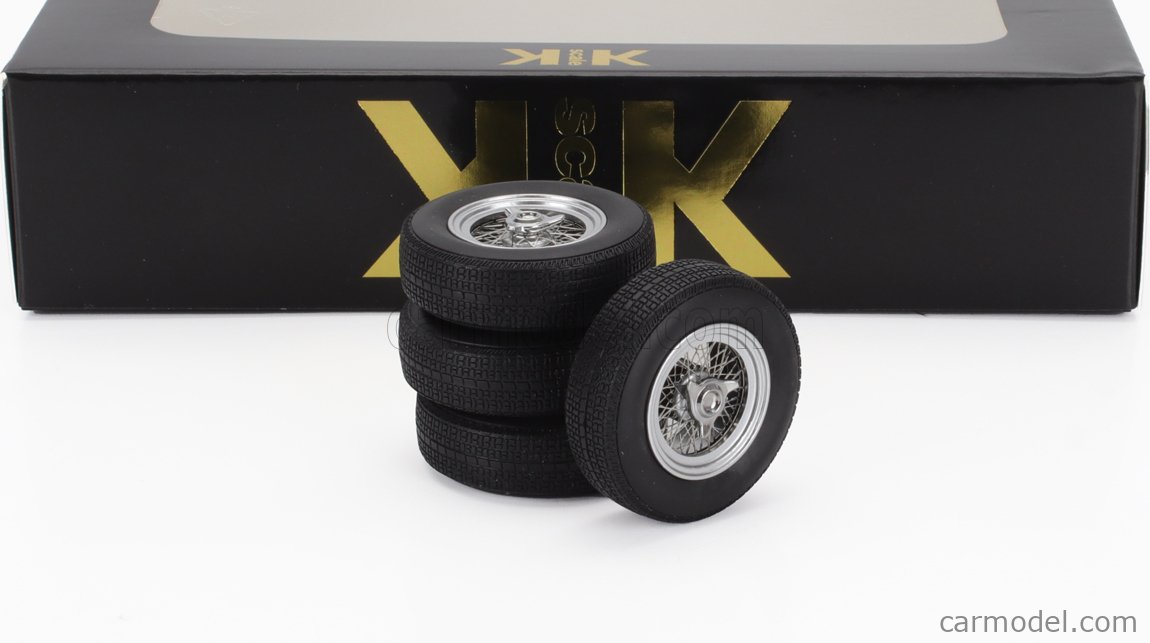 Set De 4 Roues Et Jantes KK-Scale Pour Ferrari F40 1987 - Accessoire Miniature Neuve - Ref KKDCACC020