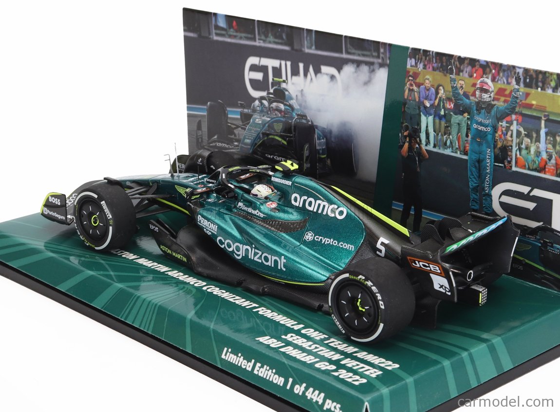 Minichamps Aston Martin Aramco Vettel Singapore GP 2022 - 1/43 - Précommande