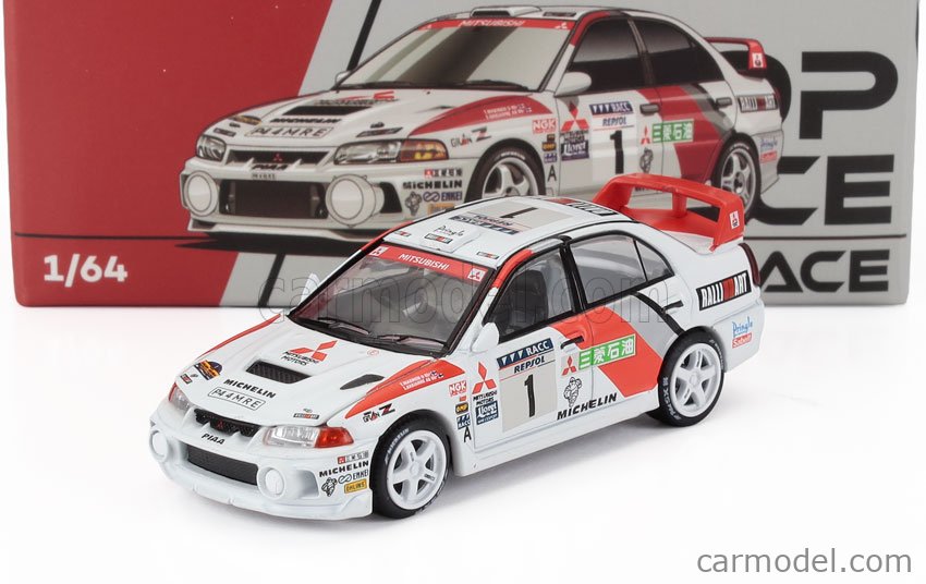 POP-RACE-LIMITED PR640165 Scale 1/64 | MITSUBISHI LANCER EVO