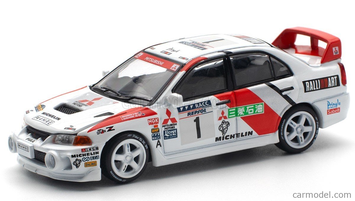 未使用/開封品/箱傷み】POP RACE/ポップレース 1/18 Mitsubishi