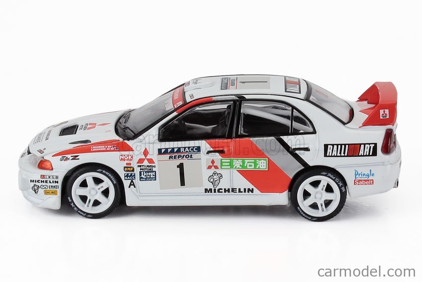 ミニカー RACING CHAMPIONS LANCER EVOLUTION ERTL / Racing Champions '02 Mitsubishi Lancer Evolution VII