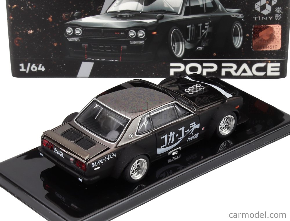 POP-RACE-LIMITED PR640161 Scale 1/64 | NISSAN SKYLINE GT-R V8 (R34