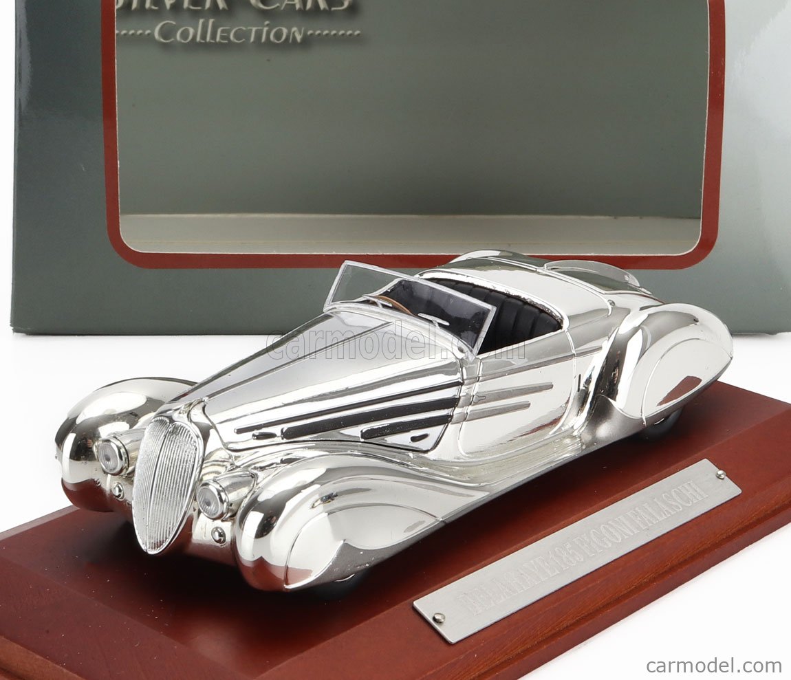 IXO CHROME 1/43 - Delahaye 185 Figoni Falaschi, Modello Da Collezione In Edizione Limitata Jumajo/DeAgostini - 4
