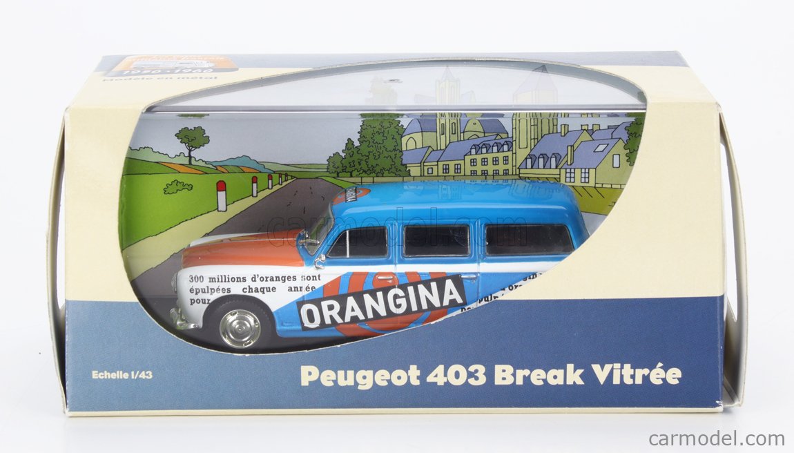 Coche miniatura Peugeot 202 1/43 Spark U Service - Coches-miniaturas.es