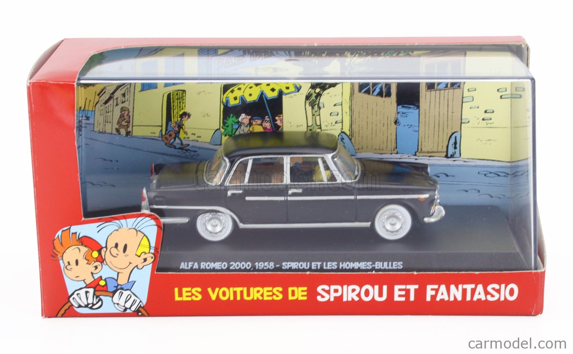 Voiture Miniature 1/43 SPIROU - De Dion Bouton 1912 - Collection Jumajo