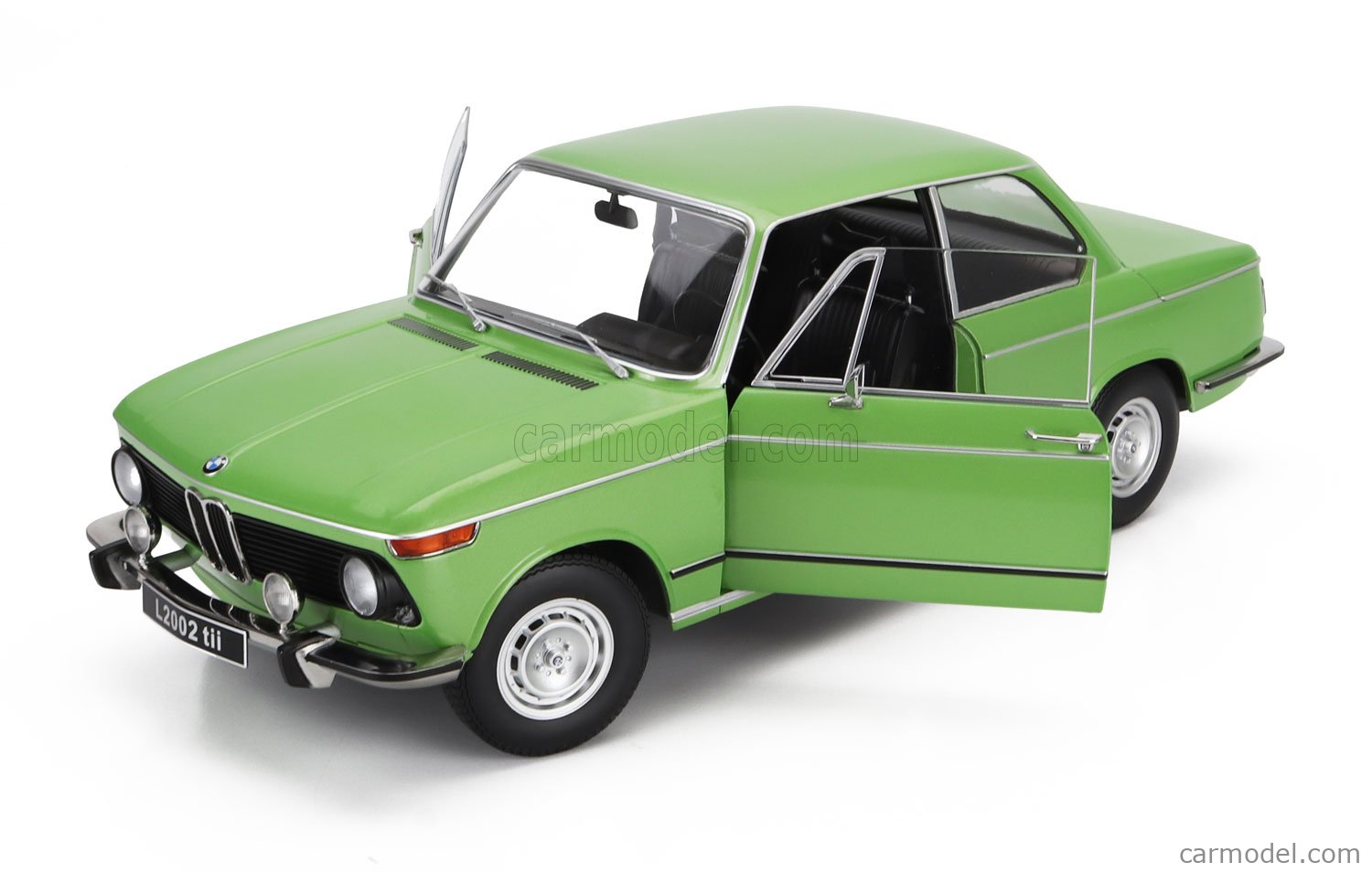Modellino BMW 2002 Tii 2. Serie 1974 Verde Metallizzato - KK-Scale 1:18 - KKDC181141