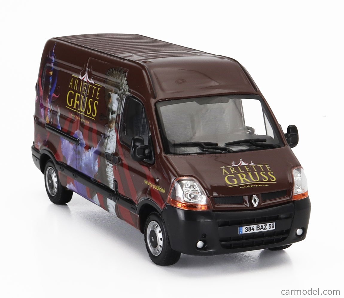 Miniature Eligor 1/43 – Renault Master Van Arlette Gruss 2003 – Violet – Collection