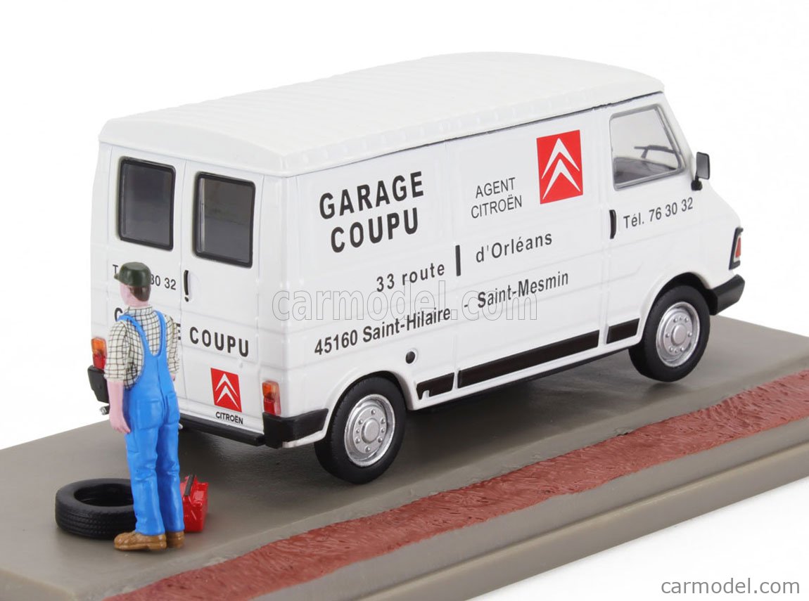 Altaya 1/43 Scale Diecast 28921G - Citroen C35 Police Van - White
