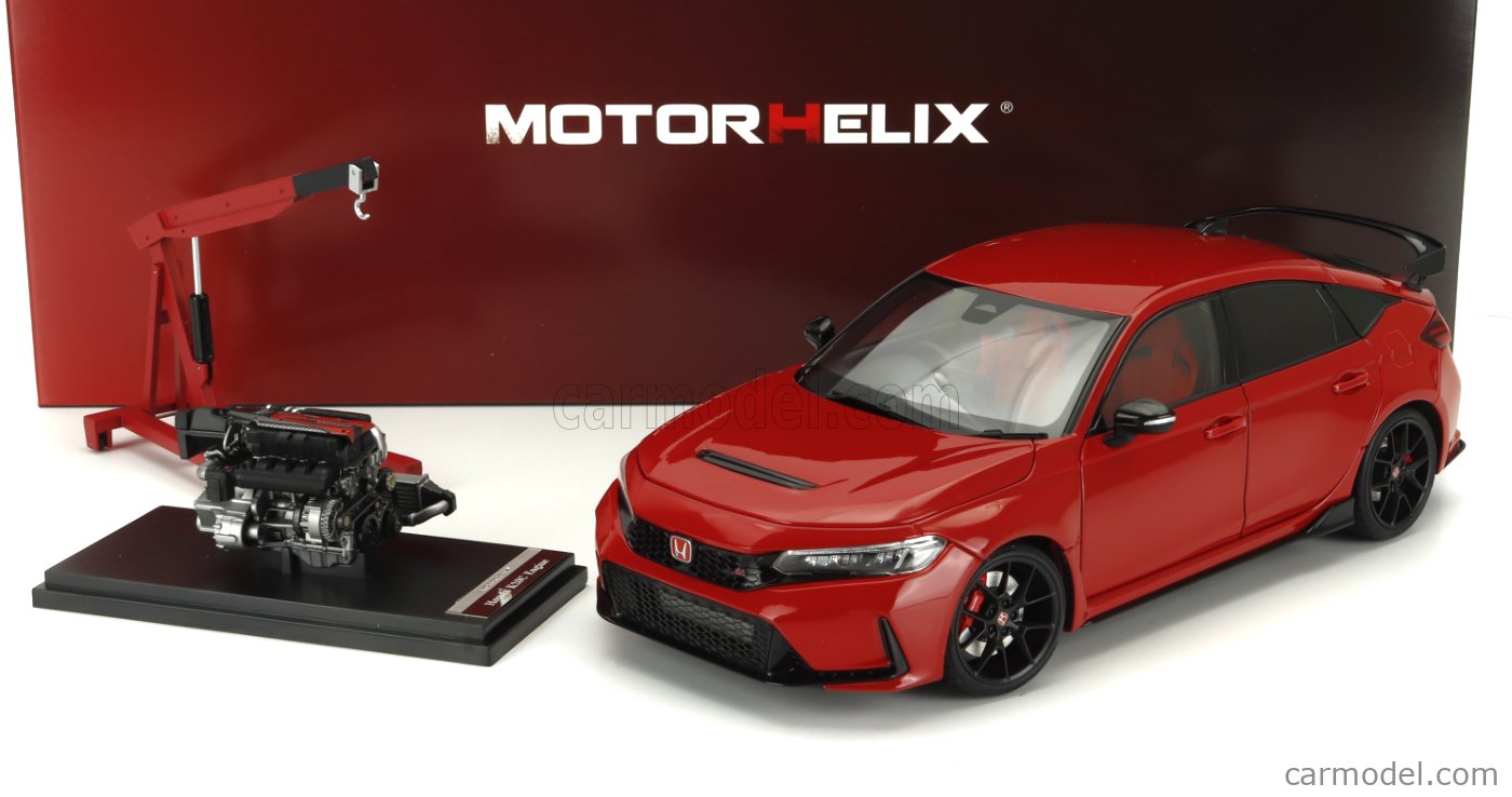 モーターヘリックス Civic Type-R FL5 1/18 scale MOTORHELIX M85304 Scale 1/18 | HONDA CIVIC TYPE-R (FL5) WITH