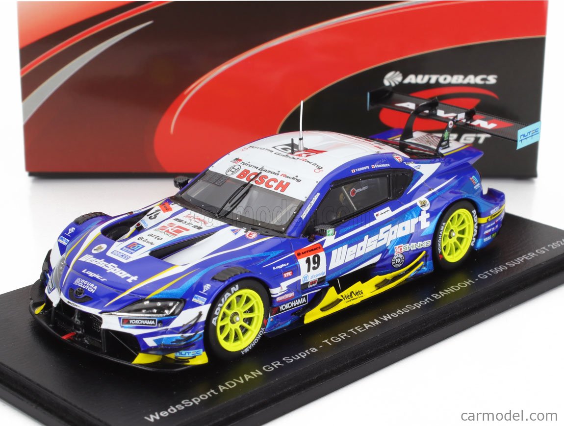 スパーク 1/43 WedsSport GR Supra BANDOH 2024 Spark 1/43 WedsSports ADVAN GR Supra TGR Bando 2024 Super GT