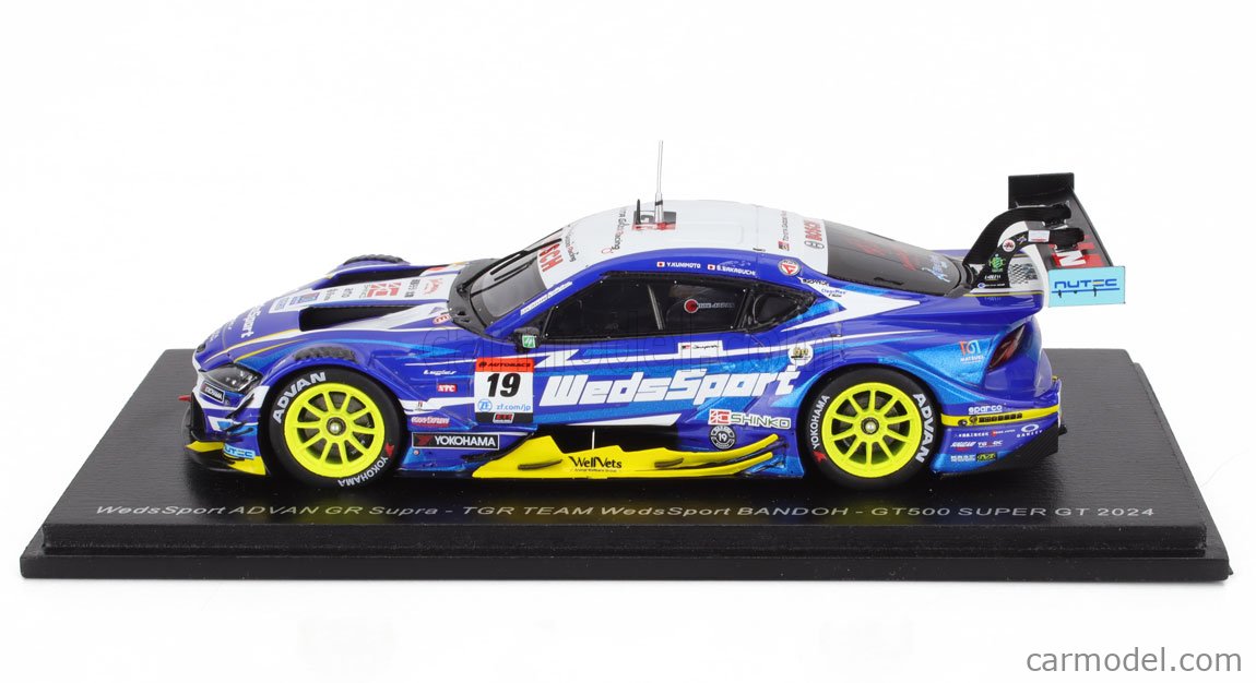 WedsSport ADVAN GR Supra 2024 スパーク 1/43 Amazon | スパーク 1/43 ウェッズスポーツ アドバン GR スープラ