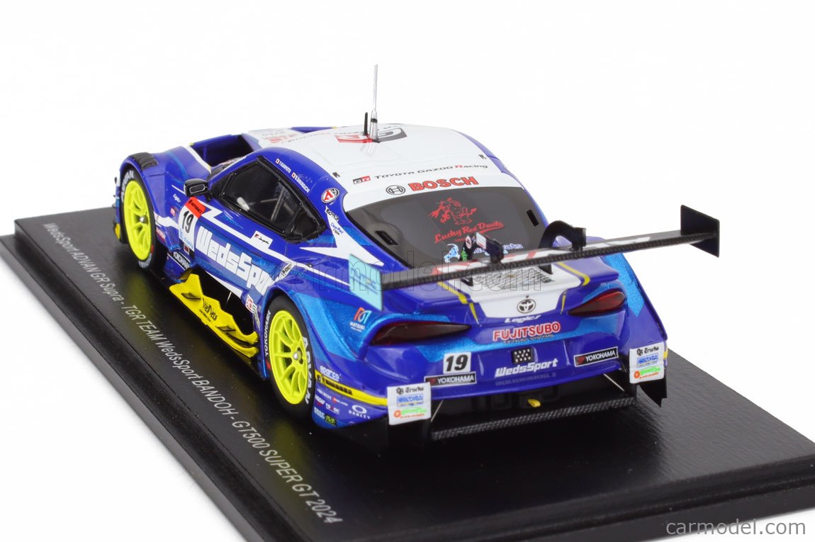 スパーク 1/43 WedsSport GR Supra BANDOH 2024 Spark 1/43 WedsSports ADVAN GR Supra TGR Bando 2024 Super GT
