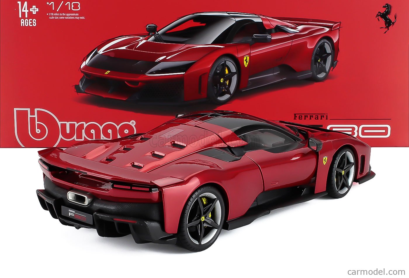 フェラーリF80 1/18 ミニカー　Ferrari Bburago ブラーゴ フェラーリF80 1/18 ミニカー Ferrari Bburago ブラーゴ｜Yahoo!フリマ