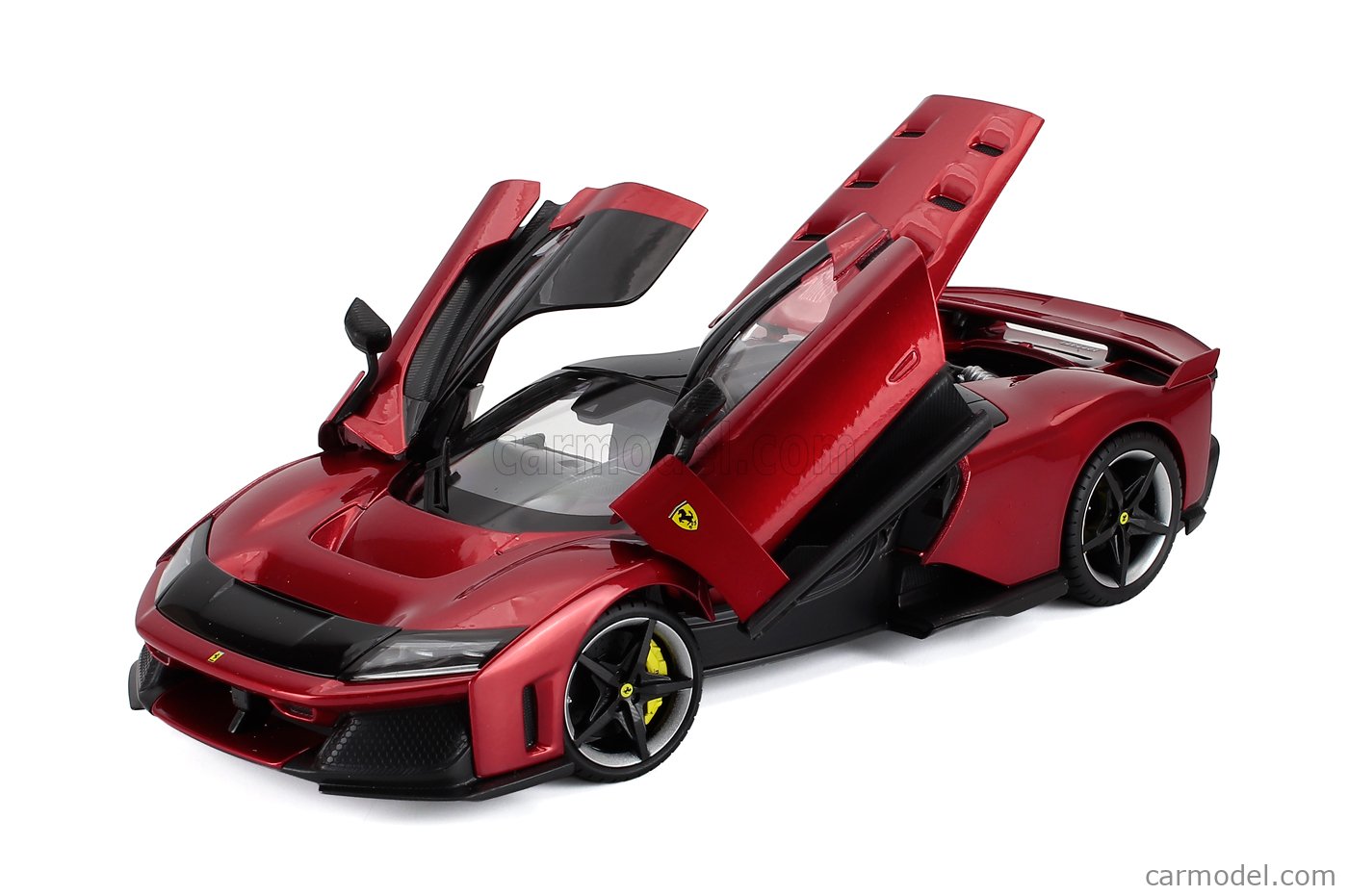 BURAGO 18-16919 Scale 1/18 | FERRARI F80 2024 - SILVER BLACK
