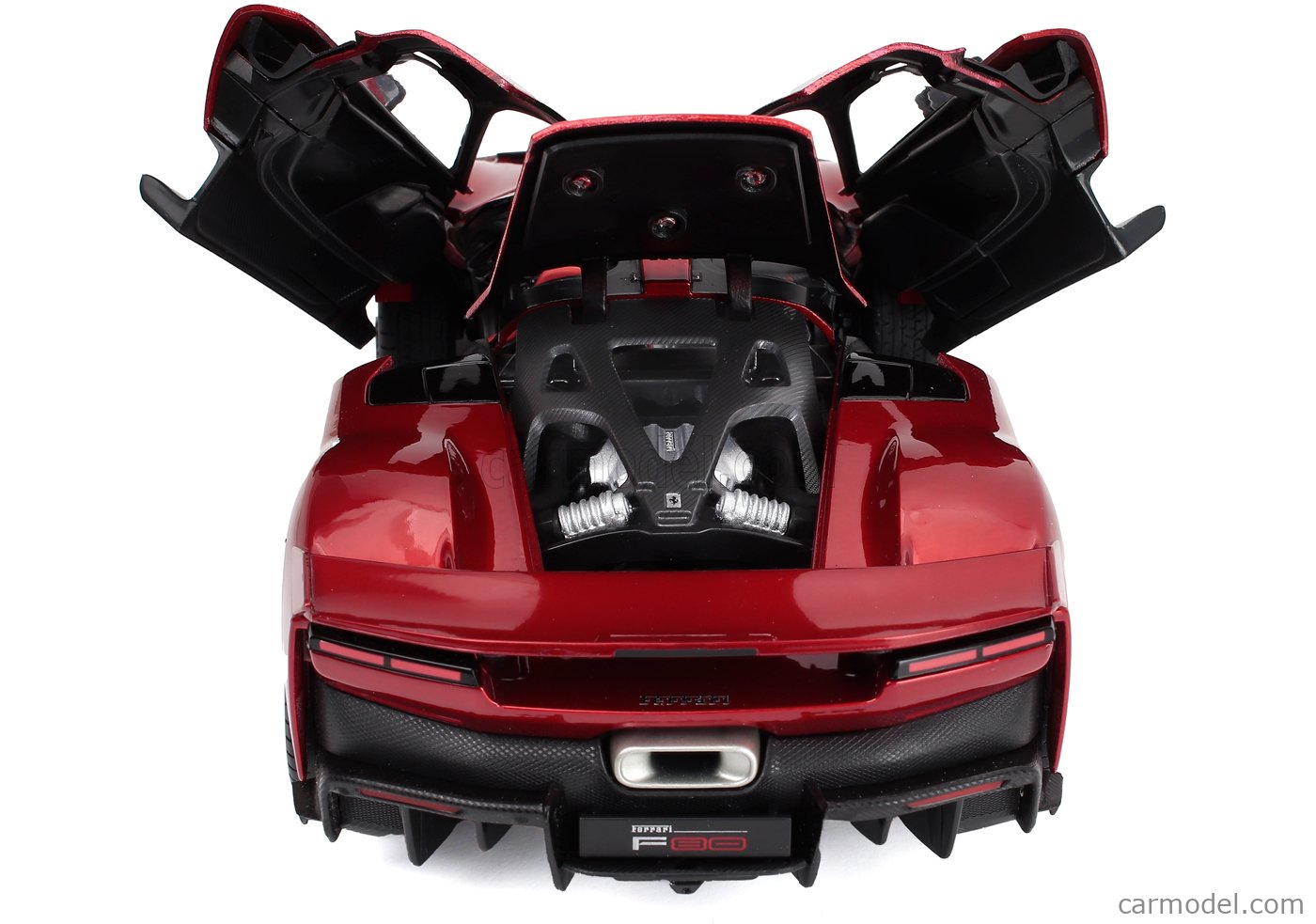 BURAGO 18-16919 Scale 1/18 | FERRARI F80 2024 - SILVER BLACK
