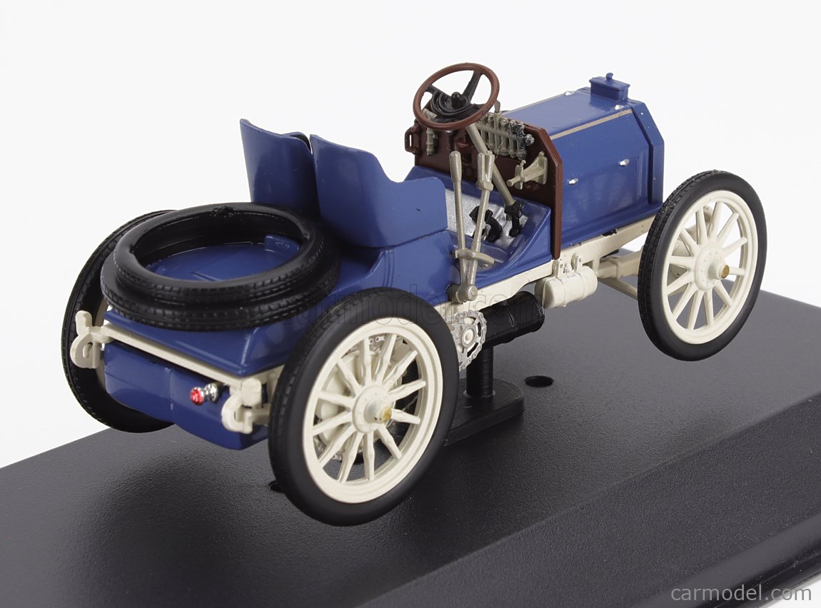 RI4749 - MERCEDES SIMPLEX CABRIOLET 1902 BLACK 1:43 Rio Auto d'Epoca Modellino - Rio