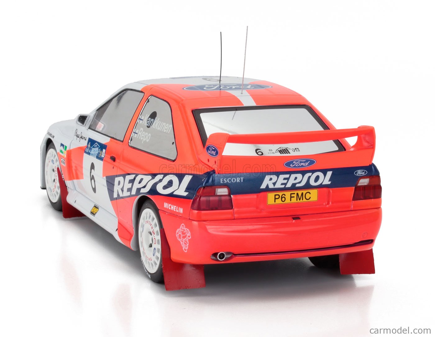 ミニカー　1/18 Ford Escort RAC Rally Ford Repsol 1997 OMP #5(ホワイト×オレンジ×レッド) [39750] UT Models 1/18 - 39750 Ford ESCORT RS Cosworth RAC Rally