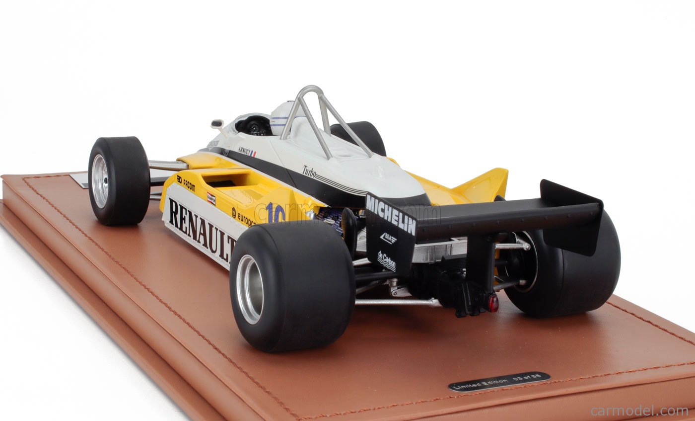 TECNOMODEL TMD18-399D Scale 1/18 | RENAULT F1 RE30B V6 TURBO