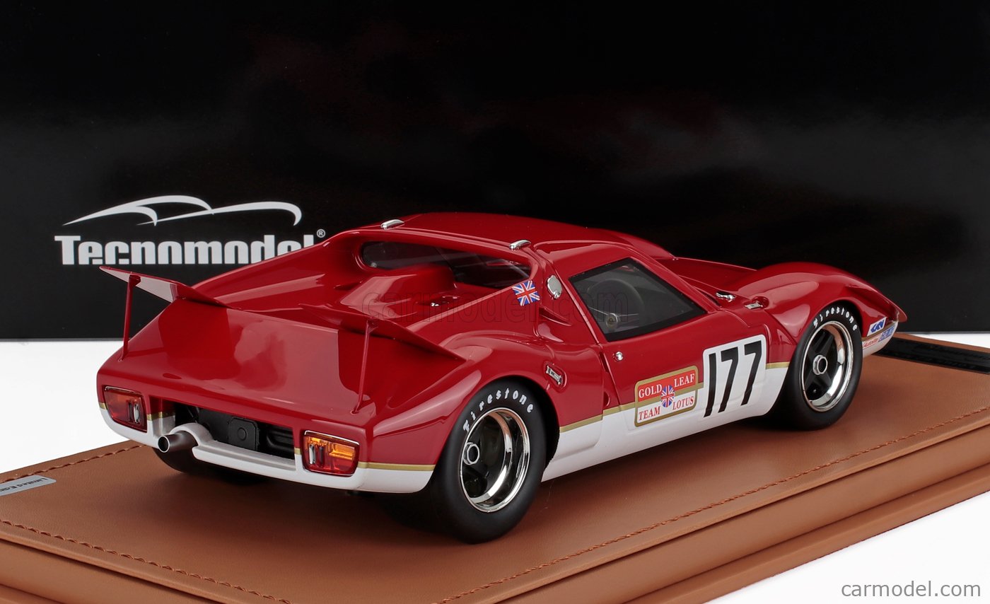 TECNOMODEL TM18-293E Scale 1/18 | LOTUS 62 TEAM GOLD LEAF LOTUS N