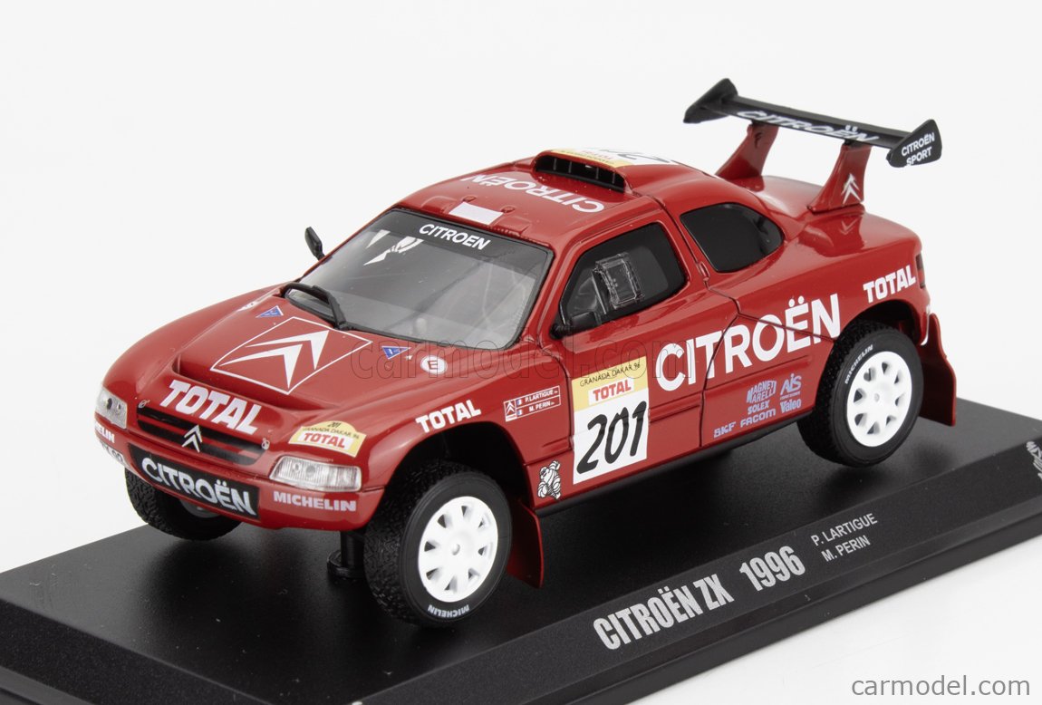 Norev 1:43 - Model race car - Citroën ZX #201 Vainqueur Paris Dakar