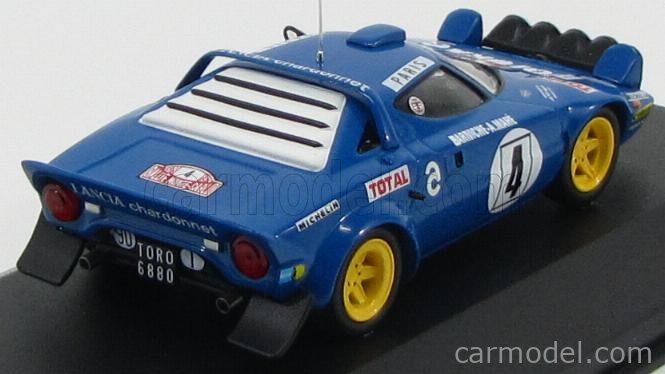 IXO Models Rally Monte Carlo Lancia Stratos HF 1979 No.4 B. Darniche A. Mahe IXO