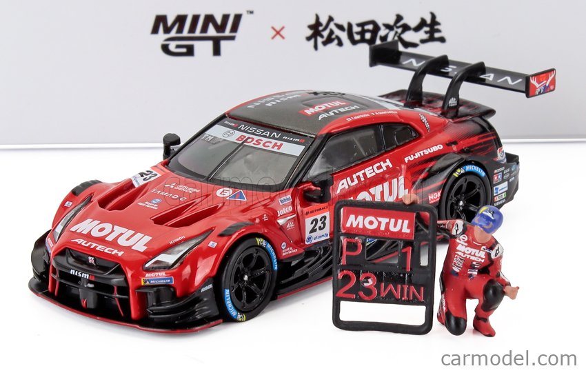 MINI-GT MGT00875-L Scale 1/64 | NISSAN GT-R (R35) TEAM MOTUL