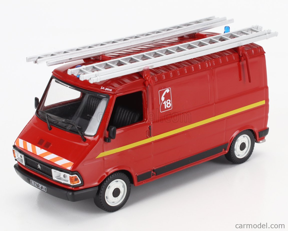 Modèle Réduit 1:24 Edicola - Citroen Jumpy / Fiat Scudo Van (1995) - Rouge - Neuf