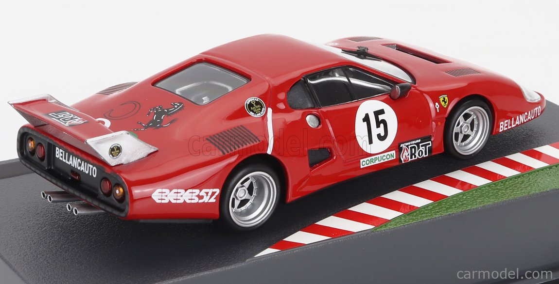 Modellino auto scala 1:43 Best FERRARI 512 BB LE MANS modellismo racing diecast