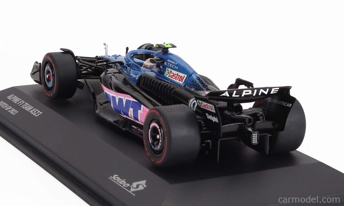 Bburago 1:43 F1 2023 BWT Alpine A523 #10 Pierre Gasly Diecast Model Car – New In Box