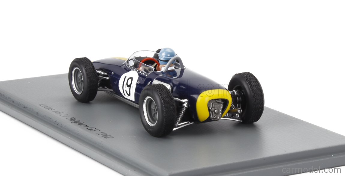 Miniature Spark 1/43 Lotus 18 Climax #12 – Belgium GP 1961, Lucien Bianchi