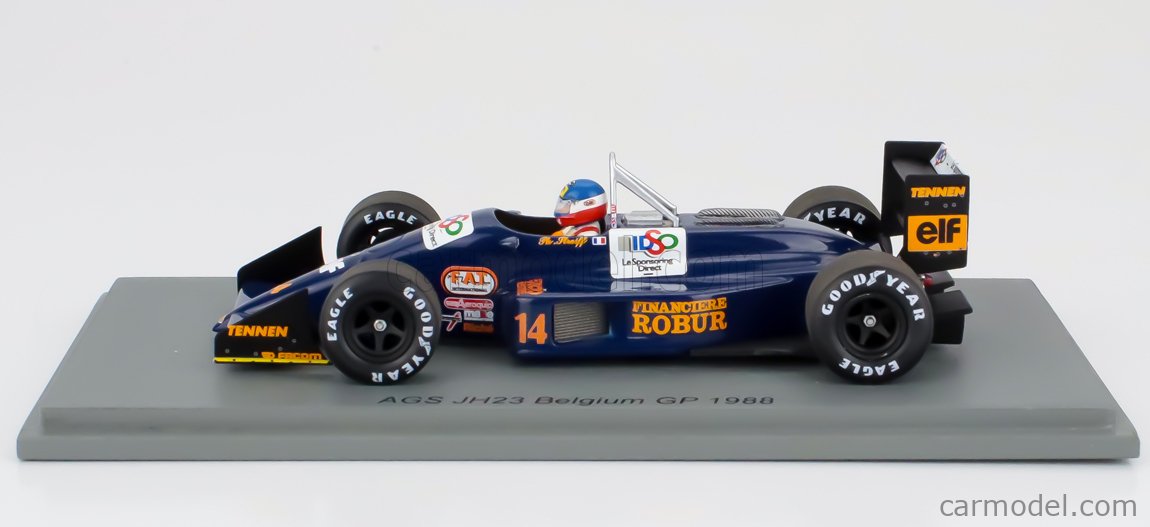 Philippe Streiff avec AGS JH23, GP du Portugal 1988