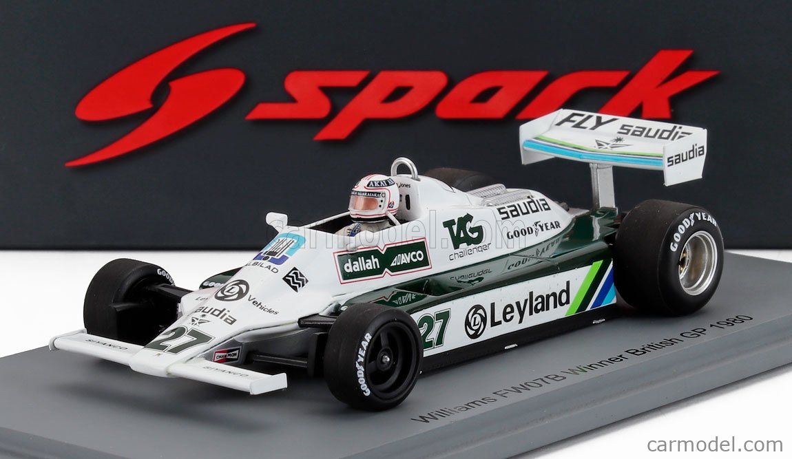 SPARK-MODEL S6992 Scale 1/43 | WILLIAMS F1 FW078 N 27 WORLD