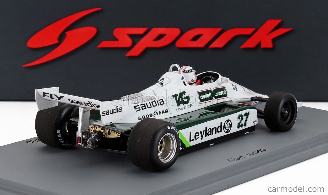 SPARK-MODEL S6992 Scale 1/43 | WILLIAMS F1 FW078 N 27 WORLD