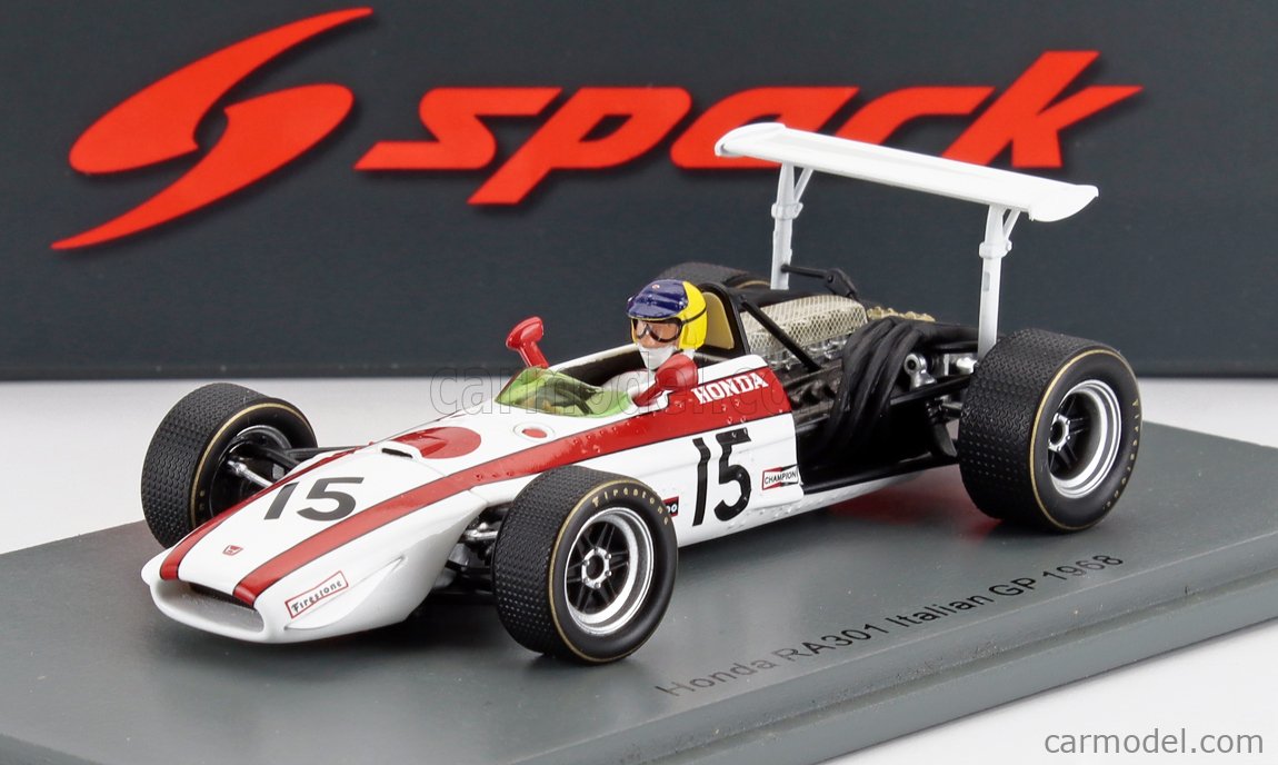 エブロ Premium Collection Honda F1 RA301 Honda RA301 V12 F1 5° Mexican GP 1968 - scale 1/43rd 1965