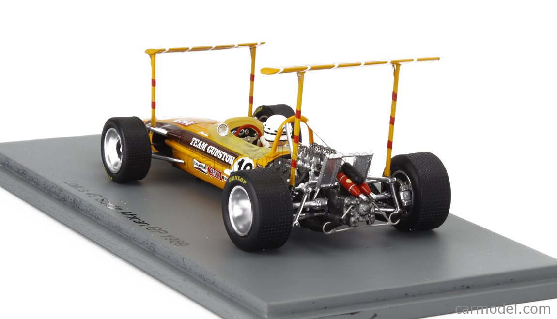 Matra MS10 7 F1 Afrique du Sud 1969 Jackie Stewart Spark S7183 - Miniatures Autos Motos