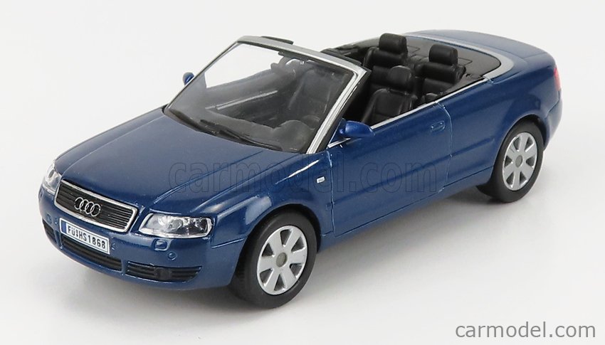 SCHUCO 27222 Scale 1/43 | AUDI A4 CABRIOLET 2003 BLUE